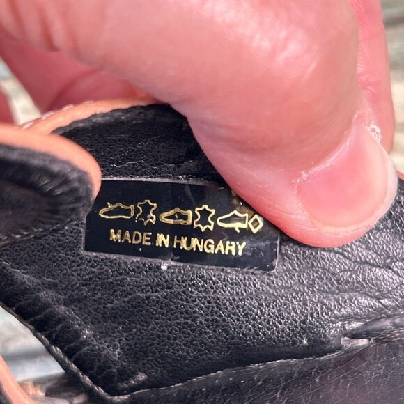 Josef Seibel Slide Sandal Womens Size 8.5-9 Tan Leather Block Heel Lightweight - Picture 14 of 15